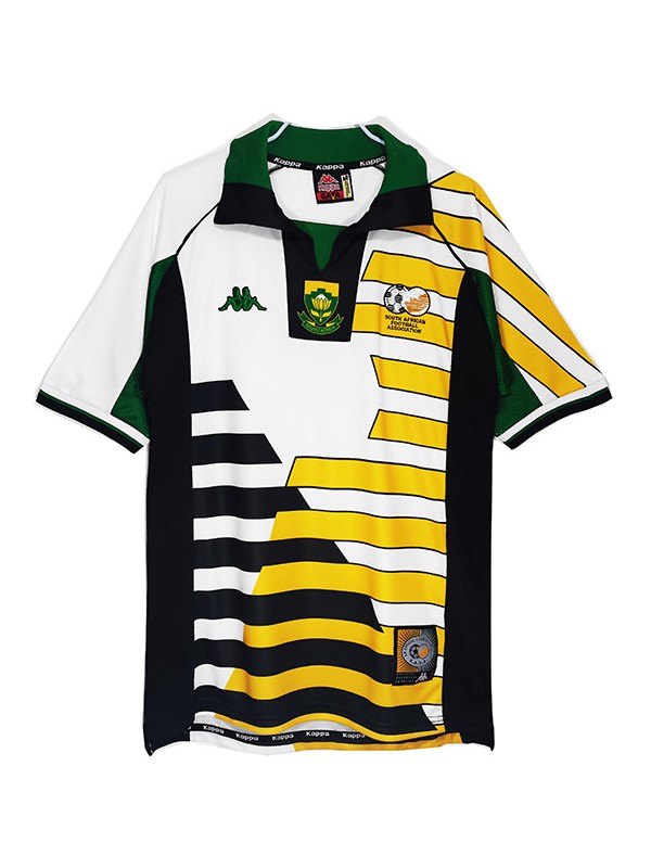 Afrique du Sud domicile maillot rétro uniforme de football premier maillot de football pour hommes 1998